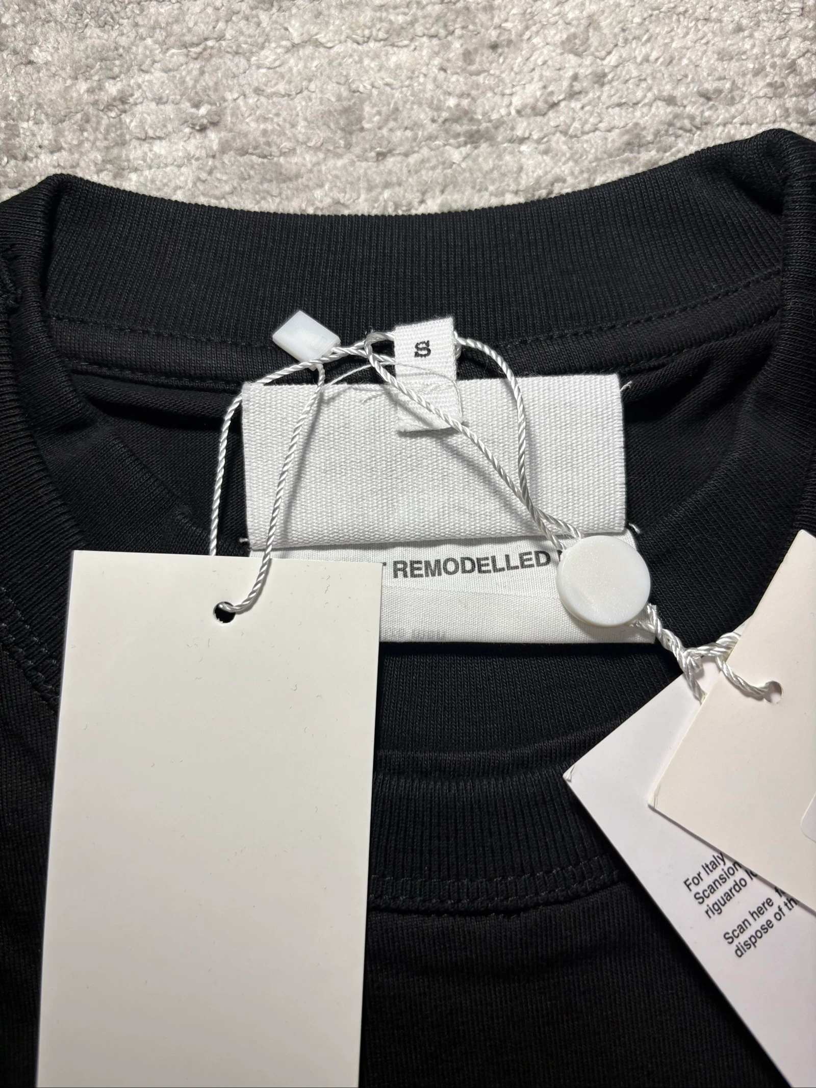 Camiseta Maison Margiela Negra Unissex – photo 6